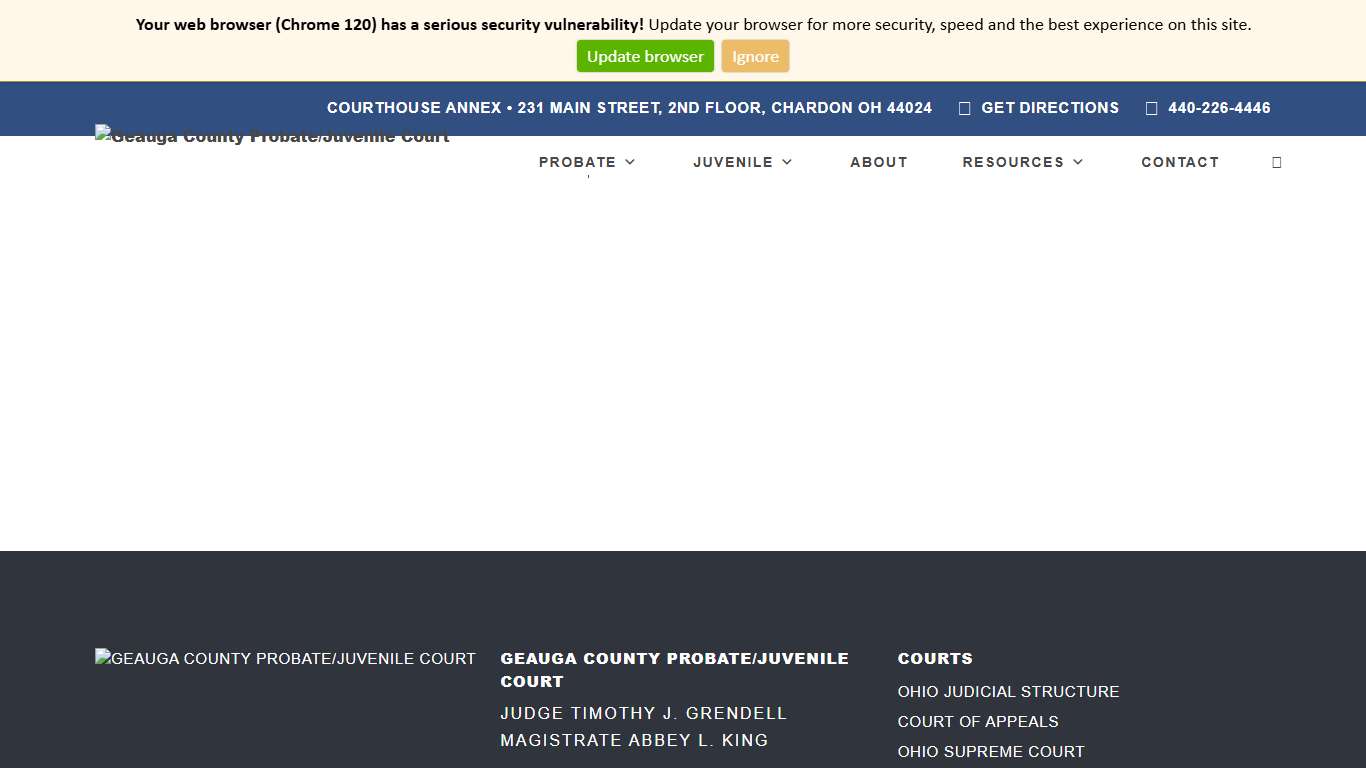 Docket Search Geauga County Probate/Juvenile CourtGeauga County Probate/Juvenile Court